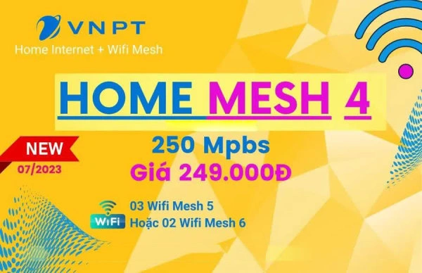  Internet Wifi Mesh, 250Mbps Gói Mesh 4